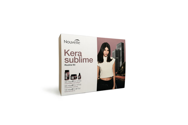 Nouvelle Kera Sublime Routine Kit 300ml + 300ml + 100ml HD Haircare